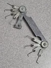 Vintage Proto Spark Plug Gap Feeler Gauge #000K Los Angeles Mfd Usa. Fixed Price $12.99.