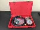 #BO211 Matco Tools Back Pressure Tester Set Gauge Mechanic Diagnostic Adapter. Fixed Price $119.95.