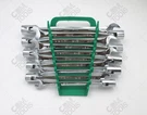 Sk Hand Tools 86142 10 Pc. Flex Metric Combination Wrench Set Nos Made Usa. Fixed Price $237.49.