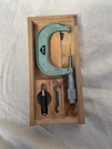 Yuasa Outside Micrometer Precision Measuring Tool With Wooden Case 2 -3 .0001. Fixed Price $29.99.