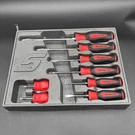 Snap-on Soft Grip Combination Screwdriver Set SGDX80BR Used. Fixed Price $139.99.