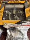 Titan 19220 Vaper 4PC Triple Set Up Hvlp Paint Spray Gun Extras. Fixed Price $161.49.