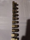 Socket And Ratchet Wrench Adapter By Apex,new, Metric, Male Square 1/2" 10PC.SET. Fixed Price $550.00.