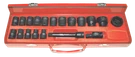 19PC. 1/2"DR.METRIC Std.impact Skt.set T&e Tools 98419. Fixed Price $118.32.