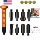 Diy Paintless Dent Repair Kit Metal Tap Down Pen With 9 Heads Tips Remov.... Fixed Price $13.99.
