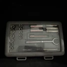 Craftsman 19PC 1/4" Drive 6PT Socket Set With Plastic Case 9- 34800. Fixed Price $40.00.
