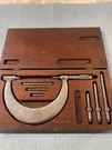 Tumico Tubular Micrometer With Wood Case.. Fixed Price $75.00.