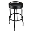 Padded Swivel Bar Stool 14 Round Vinyl Seat Chrome Plated Legs. Fixed Price $84.51.
