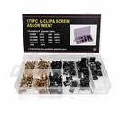 Mtrps 170PCS Car U-clip And Screw Assortment Kit, 9 Sizes Auto Body Panel.... Fixed Price $13.39.