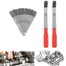 A308 Offset Valve Tappet Gauge 11-BLADE Feeler Kit Sizes 0.004" To 0.014". Fixed Price $19.99.