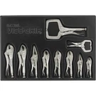 Irwin Vise-grip 1078TRAY Original Locking Pliers Set With Tray, 10-PIECES. Fixed Price $214.09.