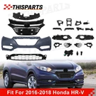 Full Front Bumper Cover Grille Radiator Panel Set For 2016-2018 Honda Hr-v Hrv. Fixed Price $229.95.