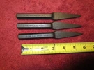 Lot Of 3 Sk Hand Tools 6594 5/16" Cape Chisels Usa. Fixed Price $15.00.