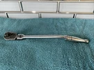 Snap-on Tools Usa F732 3/8" Drive Bent Handle Flex Head Chrome Ratchet 11'' Long. Fixed Price $90.00.