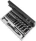 Grey Pneumatic 81627RD 27PC 3/8IN Drive 6PT Fract Std & Deep Duo-socket Set. Fixed Price $168.00.