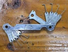 Vintage Sears Companion 9-4075 Spark Plug Gap Gage Usa & Mm. Fixed Price $8.75.