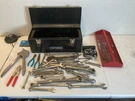 Huge Vintage Craftsman Tool Lot Sae Ratchet Sockets Wrenches Dbl Open. Fixed Price $175.00.