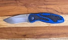 Kershaw Ken Onion 1670NBSW Knife Blue. Fixed Price $49.00.