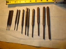 Sk Hand Tools 12 Piece Roll Pin Punch Set, 1/16 - 5/16 Usa Made Most Are New.. Fixed Price $50.00.