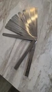 Eastern. FG-26-6 Xf Series Thick Feeler Gauge Set. Fixed Price $42.00.