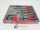 Snap-on New SGDX80BR 8-PC Instinct Soft Grip Combination Screwdriver Set Red. Fixed Price $225.00.