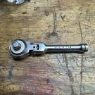 Vintage Craftsman 3/8" Drive Ratchet Stubby Flex Head Compact Tight Space Short. Fixed Price $48.50.