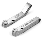 Feeler Gauge 2PCS Stainless Steel 32 Straight 16 Offset Blades Sae Metric. Fixed Price $15.97.