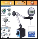 Digital Dial Indicator With Magnetic Base, Adjustable Long Arm, 0-1" Gauge, Inch. Fixed Price $79.99.