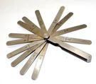 Starrett No. 467 English Straight Thickness Gage 13 Leaves .0015 Thru .200. Fixed Price $74.95.