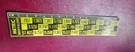 Vintage Snap Tools Dealer 6" Fraction Decimal Metric Equivalent Ruler. Fixed Price $19.95.