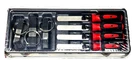 *new* Snap-on Feeler Gauge Set 82 Pcs. Straight, Step & 45 *red Handles* FB336. Fixed Price $159.95.