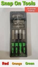 82 Blade Feeler Gauge Combination Straight/step & 45 W/ Tray Holder 3 Colors New. Fixed Price $144.95.