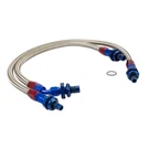 Russell 651104 Braided Fuel Hose With 6AN Proflex For 87-93 5.0L Mustang. Fixed Price $100.25.