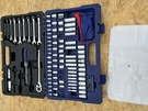 Kobalt 119-PIECE Standard (sae) Metric Mechanic's Tool Set With Hard Case. Fixed Price $111.99.