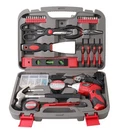 Set 135 Piece Cordless Screwdriver 3.6V Lithium Ion Red DT0773 Apollo. Fixed Price $89.99.