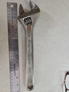 12" Snap-on FAD12 Adjustable Wrench Usa Made. Fixed Price $92.11.