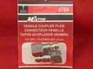 S784 Milton Body Male T-style 1/4 Femal Npt Plug Usa. Fixed Price $7.48.