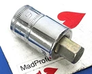 Snap-on Usa 3/8" Drive Stubby Short Metric 9MM Hex Socket Wrench FAMXS9E New Bit. Fixed Price $24.00.