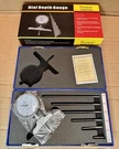 Dasqua 5822-4100 0-22" Dial Depth Gauge Set With 2-1/2" Base Bargain Price K. Fixed Price $142.17.