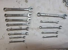 Craftsman Usa Combination Wrench Set 13PC Metric Sae Forged Alloy 7MM 5/8.... Fixed Price $59.94.
