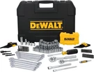 Dewalt 142 Piece Mechanics Tool Set (1/4 Inch And 3/8 Drive Sae Metric). Fixed Price $104.95.