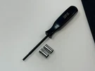Snap On Usa Carburetor Adjustment Driver Black Handle S6136 W/ 2 TM83 Sockets. Fixed Price $18.99.