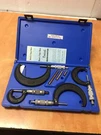 Central Tools 6151 0-4" Micrometer Set W/ Case. Fixed Price $99.99.