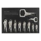 10PC The Original Locking Pliers Set VSG-1078TRAY Brand New!. Fixed Price $210.73.