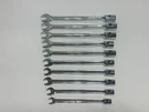Snap Tools Usa 10PC Fhom Metric 10MM 19MM Flex Head Combination Wrench Set. Fixed Price $549.99.