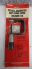 Kd Tools Gearwrench 3033 Decimal Calibrated Disc Brake Rotor Micrometer New. Fixed Price $69.99.