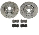 Disc Brake Rotor-prem Coated Front Auto Mac 530067 With CD1223 Ceramic Pads. Fixed Price $256.00.