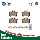 Rear Ceramic Brake Pads For A4 A6 A8 Quattro S4 Beetle Cabrio Golf Corrado. Fixed Price $21.59.