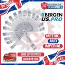 16 Blade Offset Feeler Gauge Imperial Metric Measuring Thickness Gap Tool. Fixed Price $6.44.