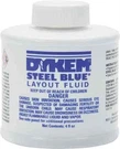 Allstar Performance ALL12070 Dykem Layout Fluid 4OZ Container Built-in Brush Und. Fixed Price $17.99.